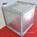 Galvanized Water Tank 500m3 galvanized steel GI square sectional water tanks fire water tank Supplier